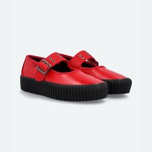 Vans Red Mary Jane Creeper - NIB